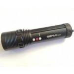 Lanterna LED metalica cu semnalizare si zoom Small Sun 